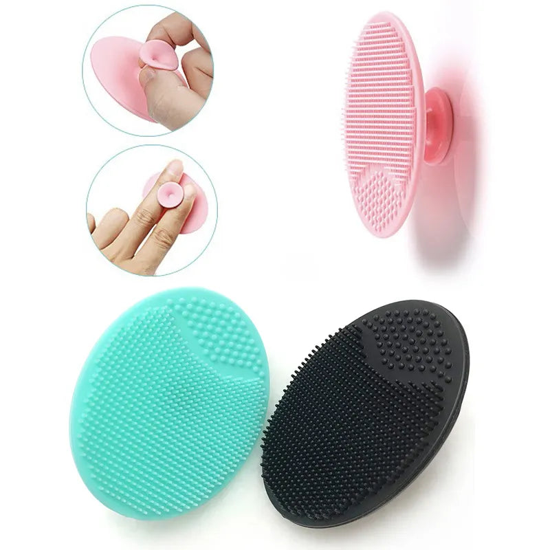 "Silicone Face Massager: Exfoliating Cleansing Brush for Baby Soft Skin Care"