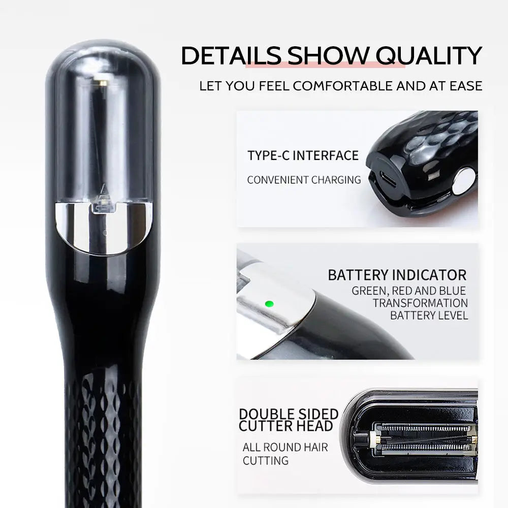 Portable Electric Hair Clippers Trimmer Machine