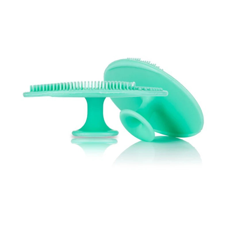 "Silicone Face Massager: Exfoliating Cleansing Brush for Baby Soft Skin Care"