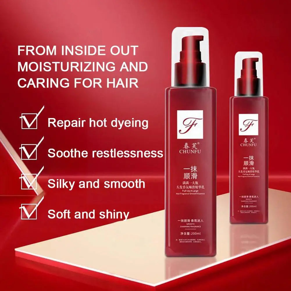 "200ml Hair Smoothing Leave-in Conditioner: Magical Hair Repair for Women"