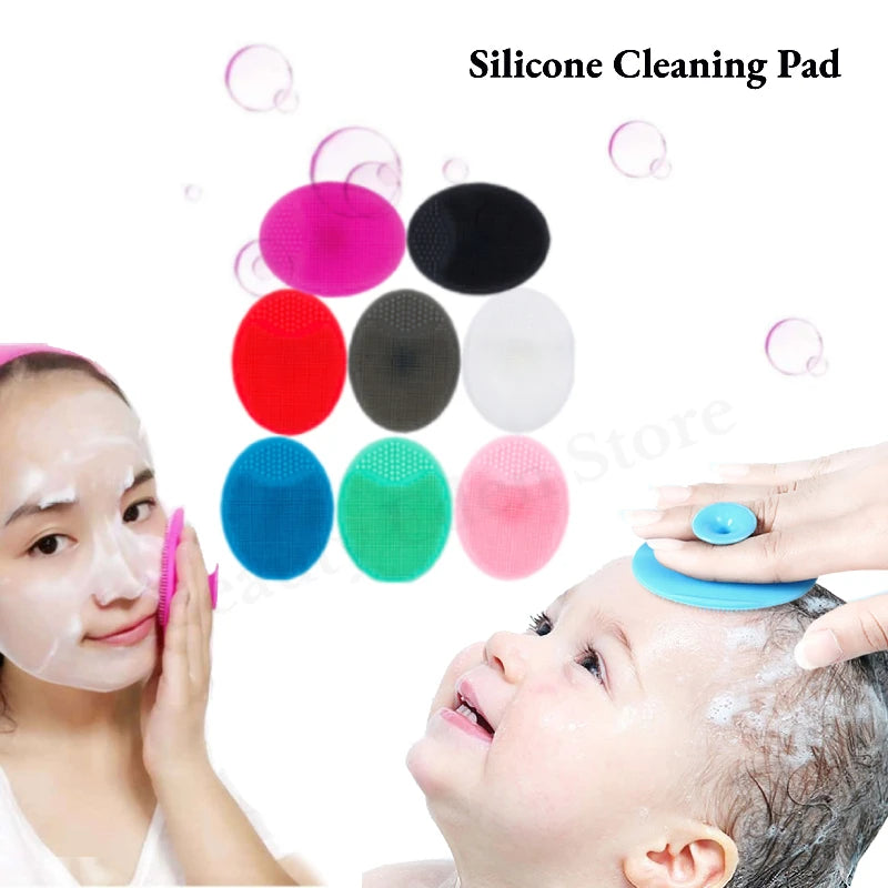 "Silicone Face Massager: Exfoliating Cleansing Brush for Baby Soft Skin Care"