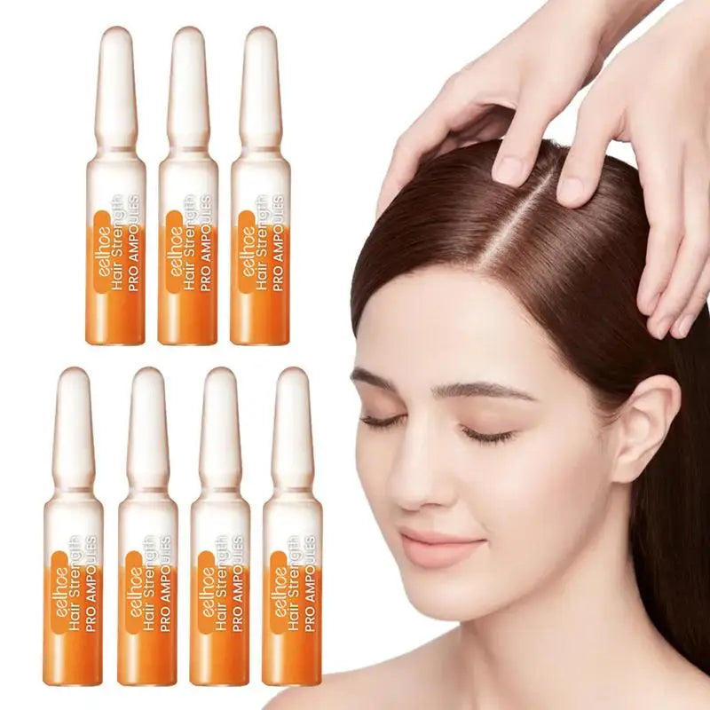 "7pcs Hair Repair Ampoules: Effective Baldness and Hereditary Hair Loss Care"