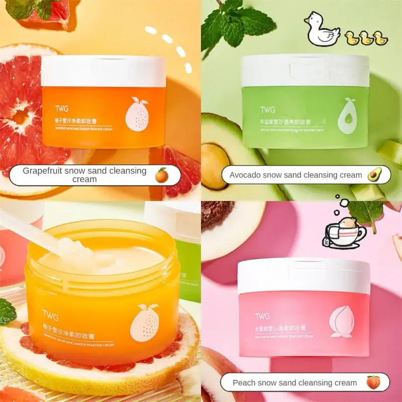 "50g Soft Cleansing Balm: Gentle Makeup Remover Cream for Deep Facial Cleansing"