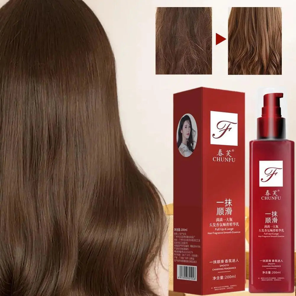 "200ml Hair Smoothing Leave-in Conditioner: Magical Hair Repair for Women"