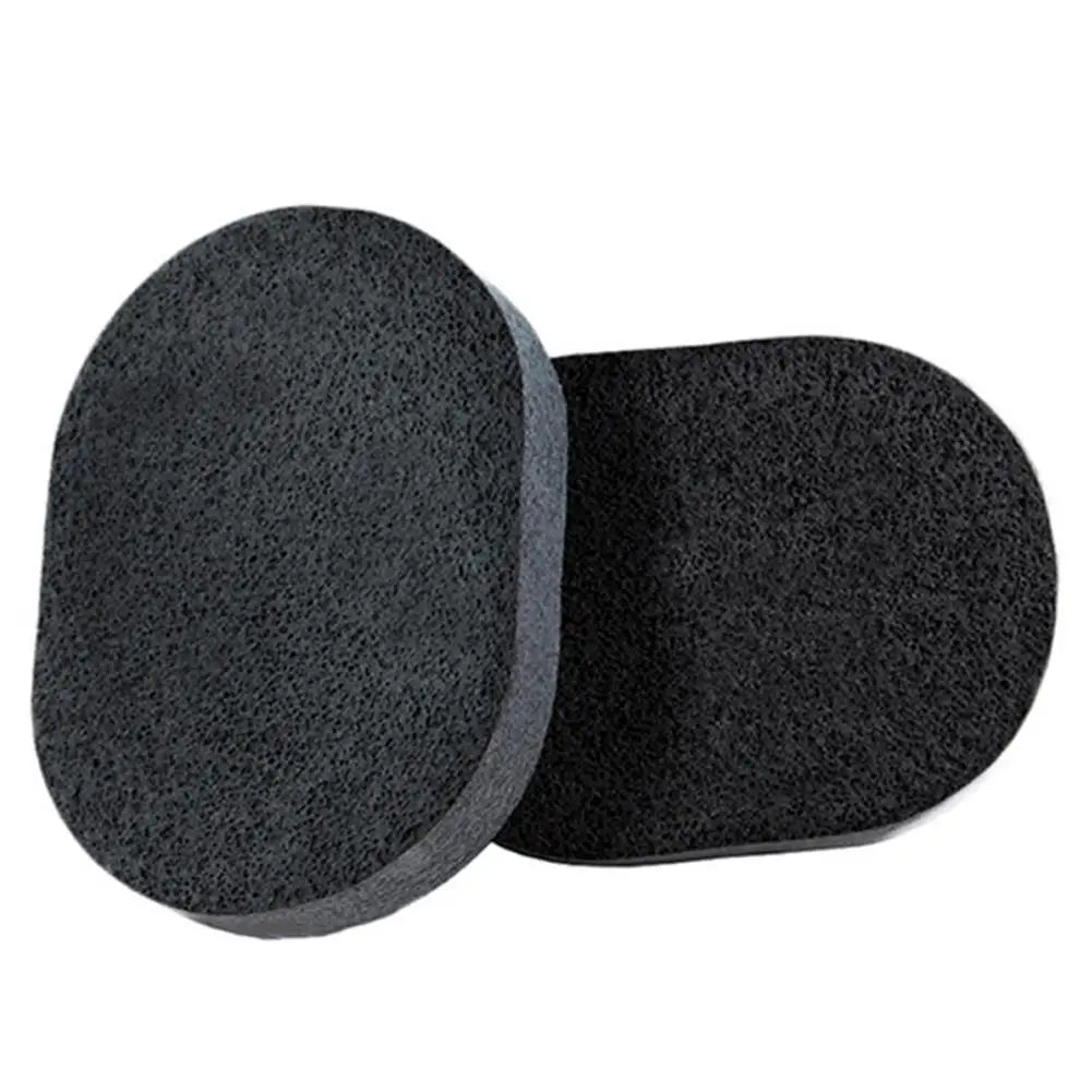 "Bamboo Charcoal Facial Puff: Deep Cleansing Sponge"