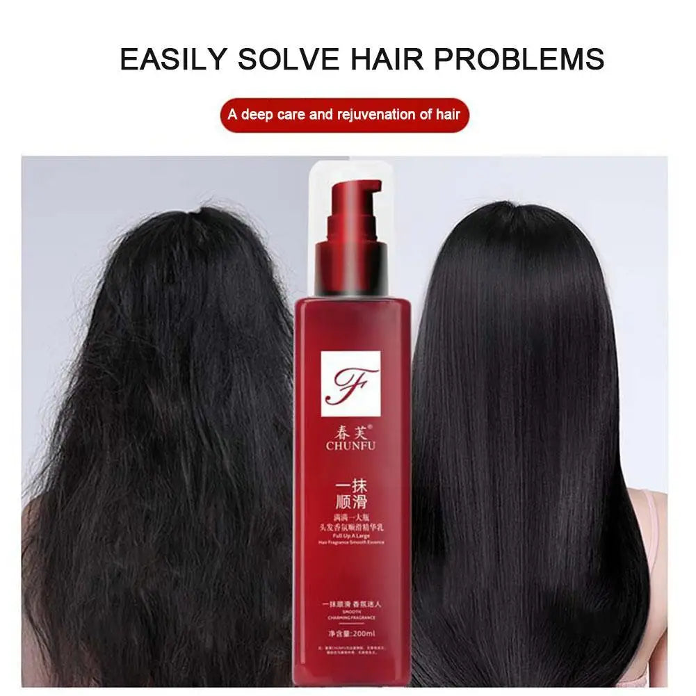 "200ml Hair Smoothing Leave-in Conditioner: Magical Hair Repair for Women"